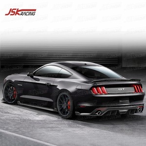 2015-2016 HN STYLE DIFFUSEUR ARRIÈRE EN FIBRE DE CARBONE POUR <span class=keywords><strong>FORD</strong></span> <span class=keywords><strong>MUSTANG</strong></span> <span class=keywords><strong>GT</strong></span> - Product Image 2