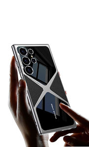 Étui de téléphone portable en cuir PU électroplaqué pour Samsung S24ultra S23Ultra, design <span class=keywords><strong>original</strong></span> et nouveau pour la série iPhone - Product Image 3