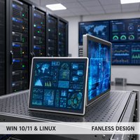 PC industriel tactile YCT Intel I3/I5/I7 16 Go de RAM Écran tactile capacitif 10 points Affichage HUD Conteneur de port de connexion
