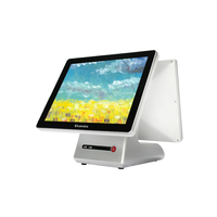 Chine fabricant Intel J6412 /I3/I5 processeur tout en un écran tactile Epos Checkout compteurs paiement POS Terminal POS machine
