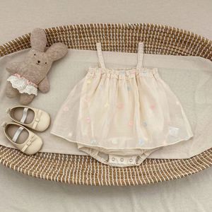 Engepapa Zomer Baby Rompertje Zonder Mouwen, Katoenen Mode Baby Meisjes Jumpsuit, Baby Meisjes Kleding - Product Image 5