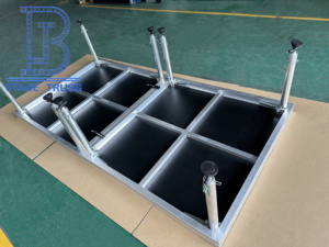 Di động Tổ chức sự kiện đám cưới xách tay nhôm bền nền tảng sân khấu - Product Image 6