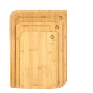 Nhà Máy Tùy Chỉnh Sang Trọng Chất Lượng Cao Hữu Cơ Tre Cắt Board Màu Sắc Tự Nhiên Cho Bếp Bếp Cao Cấp Rau Cắt Khối - Product Image 1
