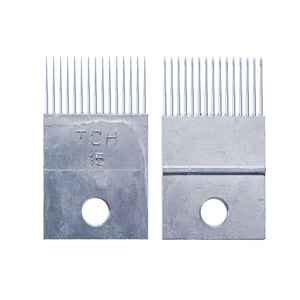 Bloque de aguja de goma de aleación de alta calidad, piezas de placa de aguja, bloques de guía de máquina de ganchillo para máquina de tejer de urdimbre - Product Image 1