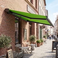 Auvent et parasol entièrement fermés en aluminium pour balcon, jardin, restaurant et zone de stationnement