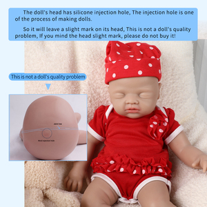 Mini Muñecas <span class=keywords><strong>Reborn</strong></span> Realistas de 14 Pulgadas Bebés Recién Nacidos Pequeños de Cuerpo Completo de Silicona Suave - Product Image 6