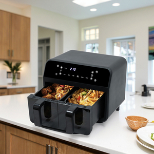 Freidora de aire de horno con pantalla táctil inteligente digital para el hogar de 8L con cesta antiadherente - Product Image 3