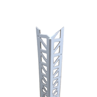 QINGTAO Usine OEM – Profilé d'angle contemporain en PVC pour cloisons sèches, personnalisé, écologique et résistant à l'eau pour angles extérieurs