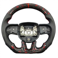 Volant de course en fibre de carbone compatible avec Dodge Challenger SRT tous modèles