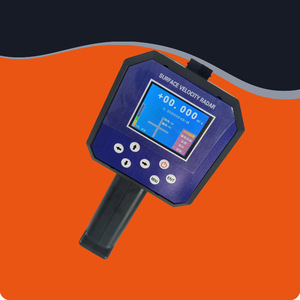 เครื่องวัดอัตราการไหลความถี่วิทยุแบบมือถือ เครื่องมือวัดความเร็วการไหลแบบไม่สัมผัส เครื่องคำนวณความเร็วการไหลและอัตราการไหล - Product Image 4