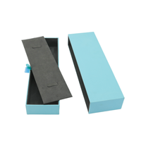 Boîte à tiroir en papier pour emballage de bijoux (bracelets, pendentifs, montres) avec logo personnalisé et inserts en velours – Boîte d'emballage pour bracelets