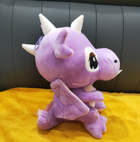 Nouveauté 2023 Jouets en stock Jouets en peluche de dragon de haute qualité Souvenir de Cracovie Pologne