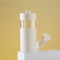 Fournisseur unique : Ensemble d'emballages pour soins corporels – Bouteilles en plastique transparentes de 300 ml, 500 ml, 750 ml pour gel douche et shampoing avec pompe à lotion