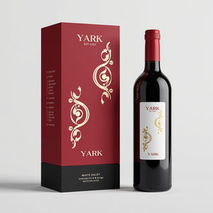 Boîte cadeau champagne haut de gamme personnalisée, emballage cadeau vin en carton rigide de luxe - Product Image 4