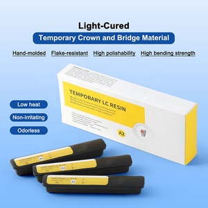 Résine dentaire photopolymérisable A2 Shade pour couronnes et bridges temporaires - Product Image 2