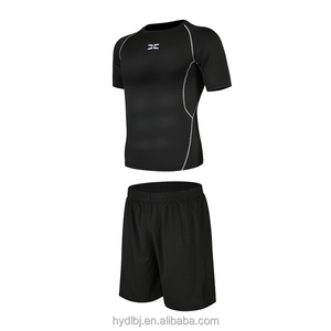 Conjunto Deportivo para Hombre de 2 Piezas, Alta Elasticidad, Suave, Cómodo, Transpirable, Secado Rápido, para Yoga, Gimnasio, Running y Entrenamiento - Product Image 1