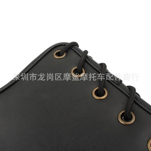 Moshark – coussin d'isolation thermique pour moteur de moto, en cuir PU noir, pour Harley Davidson Touring Street Riding - Product Image 5