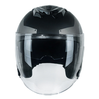 Casque ouvert 3/4 - Homologué 3C et DOT, système à double visière, ABS haute résistance
