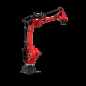 BORUNTE Bras robotique industriel automatique à 6 axes, charge utile de 6 kg, moteur PLC, IP54, longueur de bras de 1600 mm, manipulation multi-tensions - Product Image 1