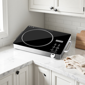 Fornello Elettrico a Infrarossi 110V-220V 3500W ad Alta Potenza con Doppio Controllo per Saltare in Padella e Hot Pot, Elettrodomestico per Casa - Product Image 1
