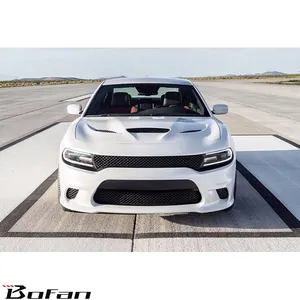 2015 SRT Style paraurti anteriore labbro anteriore con foro fendinebbia paraurti per auto per Dodge Charger 2015-2022