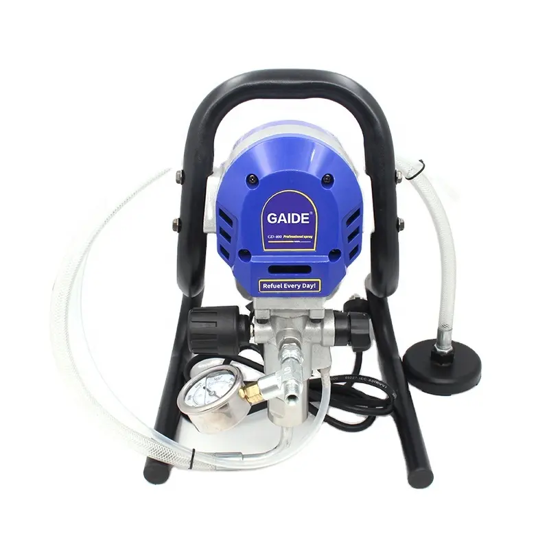 Light weight easy operation handheld piston airless paint sprayer gun GD-400 with full accessories