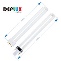 Tube blanc en forme de H 18w BL UVA 365nm lampe anti-moustique 110V 220V