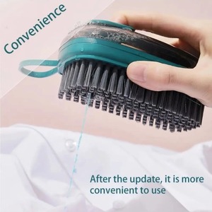 Cepillo de Limpieza Líquido Multifuncional con Dispensador de Jabón Incorporado, Cerdas Suaves para Zapatos, Ropa, Ollas de Cocina y Limpieza del Hogar - Product Image 2