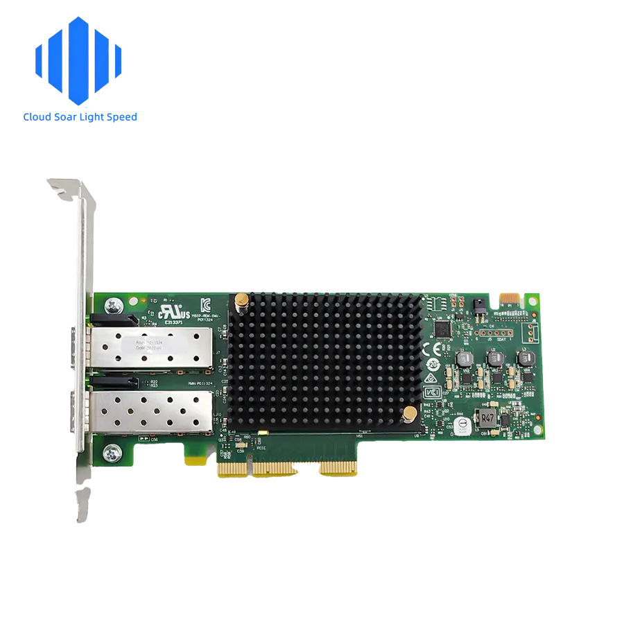 HBA LPe32002-AP 2-पोर्ट 32GB PCI एक्सप्रेस वायर्ड नेटवर्क सर्वर आंतरिक इंटरफ़ेस स्टॉक 2-पोर्ट सर्वर एप्लिकेशन उत्पाद