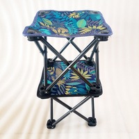 Chaise pliante d'extérieur, pique-nique en plein air, chaise de camping pour enfants, petite Mazza pliante de pêche portable de voyage