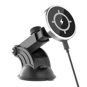 Công Nghệ Mới 15W Nhanh Chóng Sạc Xe Hơi Sạc Không Dây Điện Thoại Chủ Thông Minh Cuộn Dây Cảm Giác Không Dây Sạc Xe Hơi Từ Tính - Product Image 2