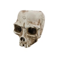 Pâques Creative Simple Double Crâne Pots De Fleurs Prank Décorations Statue Numérique Ornements Écologique PE Matériel 3D Imprimé