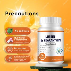 OEMハーバルサプリメントアイケア用健康ゼアキサンチンルテインカプセルアイヘルスサプリメント - Product Image 5