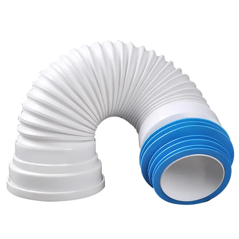 Bottom Lengthening Thickening Seal Ring Wall Drain Toilet Drain Pipe Side Back Drain Connecting Toilet with Side Hose Fittings
