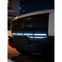 Calandre avant noire de style cascade avec moustiquaire, compatible avec les accessoires GWM Haval Raptor H7/V7 version essence
