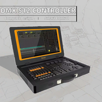 Contrôleur d'éclairage DMX 4 canaux pour DJ, discothèque, scène de performance et éclairage de scène d'événements
