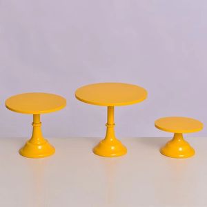 Présentoir de table à desserts en métal de style européen ensemble de cérémonie de mariage avec plateau à gâteaux support à collation pour thé de l'après-midi pour décorations - Product Image 5