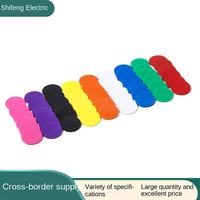 Jetons de comptage en plastique couleur unie 25x2mm, jetons de poker, marqueurs de bingo pour accessoires de jeux de société