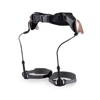 Exosquelette ergonomique antidérapant pour la marche, attelle de fixation du genou réglable, néoprène/nylon isolé, pour hommes, personnes âgées, patients