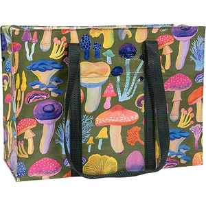 Bolsa de Hombro de Lona Azul con Logotipo Personalizado Impreso, Bolsa de Playa de Algodón para Mujer con Asa de Cuerda y Bolsillo, Muestra Gratuita - Product Image 2