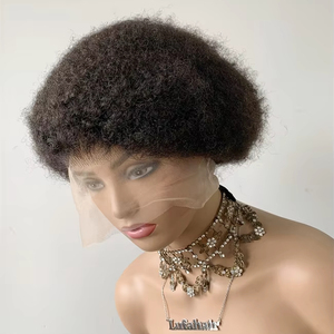 Dx186 Hộp Duy Nhất Bện Tóc Afro Kinky <span class=keywords><strong>Curl</strong></span> Knotless Đầy Đủ Ren Brazil Xoăn Bấc HD Với Bé Con Người Tóc Bó Bện - Product Image 4