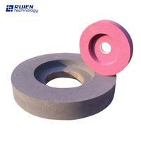 Meules abrasives en corindon chromé rose en forme de coupelle au prix le plus bas, meule en corindon pour acier chromé