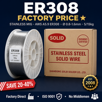 ER308 ER308L ER316L Edelstahldraht 0,8mm 0,9mm 1,2mm 5kg 15kg AWS A5.9 308 Edelstahl-MIG-Draht Chinesische Schweißfabrik