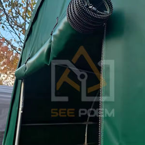 Abri pour bétail en acier de 12*12m, structure en acier, anti-UV, pour bovins, chèvres, abris pour animaux d'élevage, tente en tissu extérieur, bâtiment pour animaux d'élevage, abri de terrain - Product Image 6