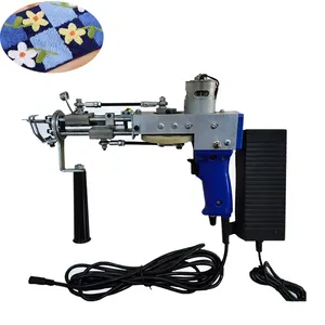 Máquina de pistola de Tufting para alfombra, máquina para tejer alfombras, copetudo