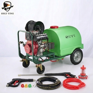Shuiying 13HP 2400PSI Mobile Metal 300L Water High Cleaner for Industrial <b>Car</b> Wash Descaling Machine - Product Image 1