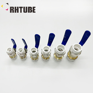 Rhtube nóng chảy kết nối van bi bằng đồng để sưởi ấm với Công Đoàn đôi PPR - Product Image 6