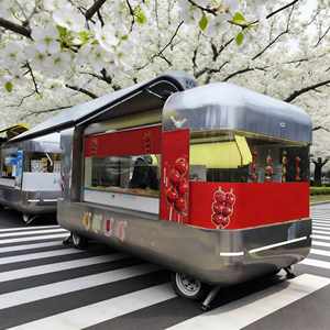 รถขายอาหารไฟฟ้า รถขายกาแฟเคลื่อนที่ รถขายอาหารจานด่วน รถขายของในตลาดนัด รถขายของในสวนสาธารณะ รถเข็นขายของในสนามเด็กเล่น - Product Image 1