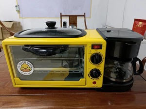 Rying Chảo BBQ 3 trong 1 ăn sáng các nhà sản xuất thiết bị gia dụng điện bánh sandwich Máy đa chức năng thuận tiện Máy pha cà phê - Product Image 6