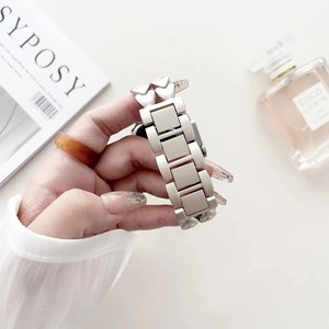 Correas de Pulsera para Mujer para Reloj IWatch de 45mm 44mm 42mm 41mm 40mm, Desmontaje Rápido para IWatch <span class=keywords><strong>8</strong></span> <span class=keywords><strong>7</strong></span> 6 5 4 Se Ultra 49mm - Product Image 4